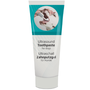 Dog ultrasound toothpaste