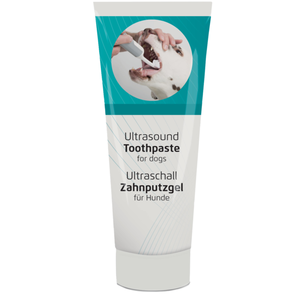 Dog ultrasound toothpaste