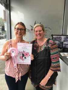 Certificate of dog grooming