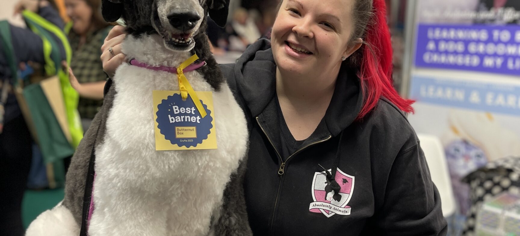 Absolutely Animals Wins Best Barnet at Crufts