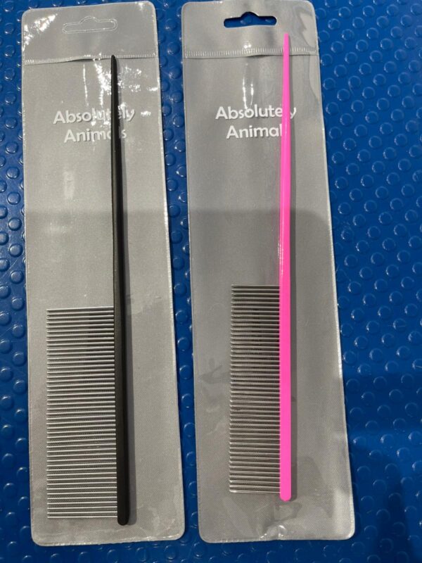 Pin Tail Comb – Short Teeth Precision Tool | Absolutely Animals