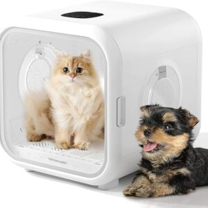 pet dryer box for cats and small dogs automatic drying box