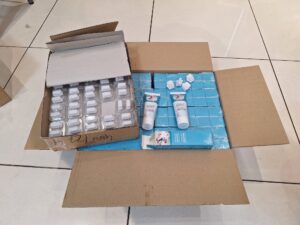 Cleany Teeth toothpaste and brush head stock delivery