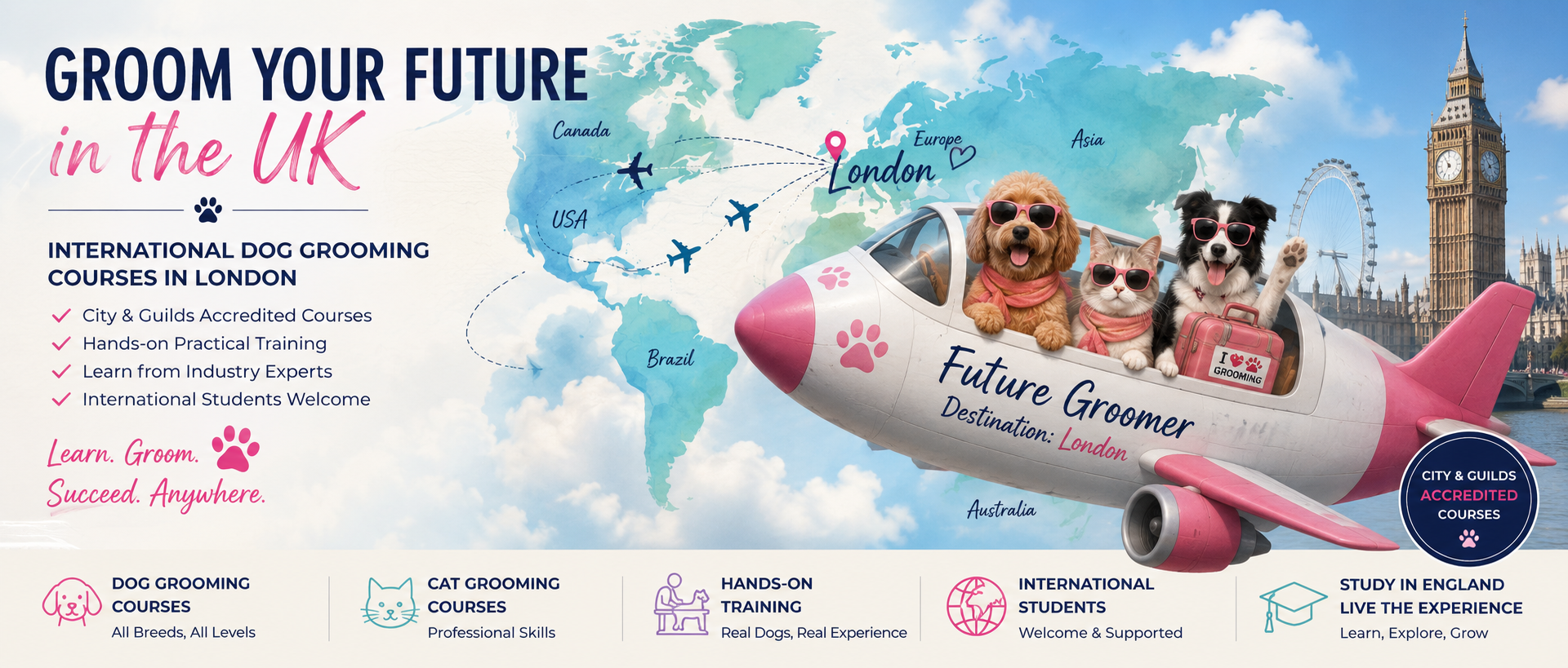 international grooming courses